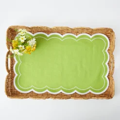 Cecily Green Tray Liner