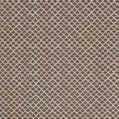 Chestnut Brown Lotus Flower Fabric