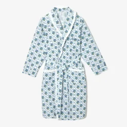 Children's Blue Bouquet Dressing Gown