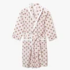 Children's Pink Bouquet Dressing Gown