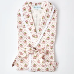 Children's Pink Bouquet Dressing Gown