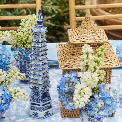 Chinoiserie Porcelain Pagoda