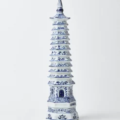 Chinoiserie Porcelain Pagoda