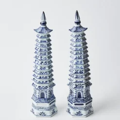 Chinoiserie Porcelain Pagoda
