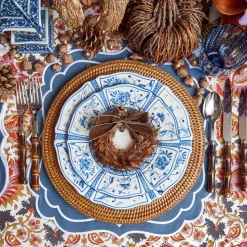 Chocolate Velvet Mini Bows (Set Of 4)