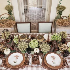 Chocolate Velvet Mini Bows (Set Of 4)