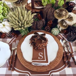 Chocolate Velvet Mini Bows (Set Of 4)