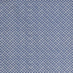 Cobalt Blue Lotus Flower Fabric
