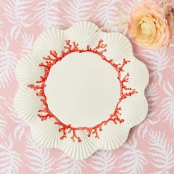 Coral Dinner Plate