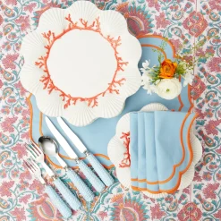 Coral Dinner Plate