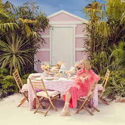 Coral Linen Placemats & Napkins (Set Of 4)