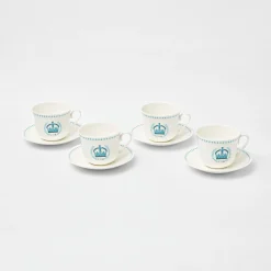 Coronation Breakfast Cup & Saucer (Set Of 4)