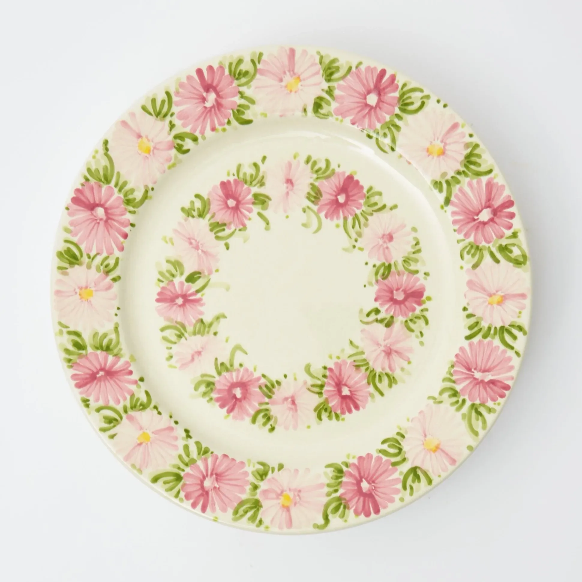 Dahlia Garland Dinner & Starter Plates (Set Of 8)