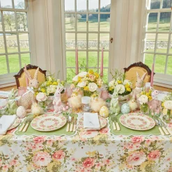 Dahlia Garland Dinner Plate