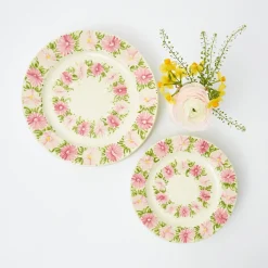Dahlia Garland Dinner Plate