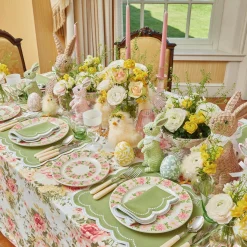 Dahlia Garland Dinner Plate