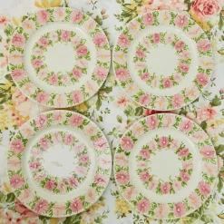 Dahlia Garland Dinner Plate (Set Of 4)