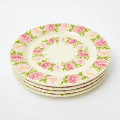 Dahlia Garland Dinner Plate (Set Of 4)