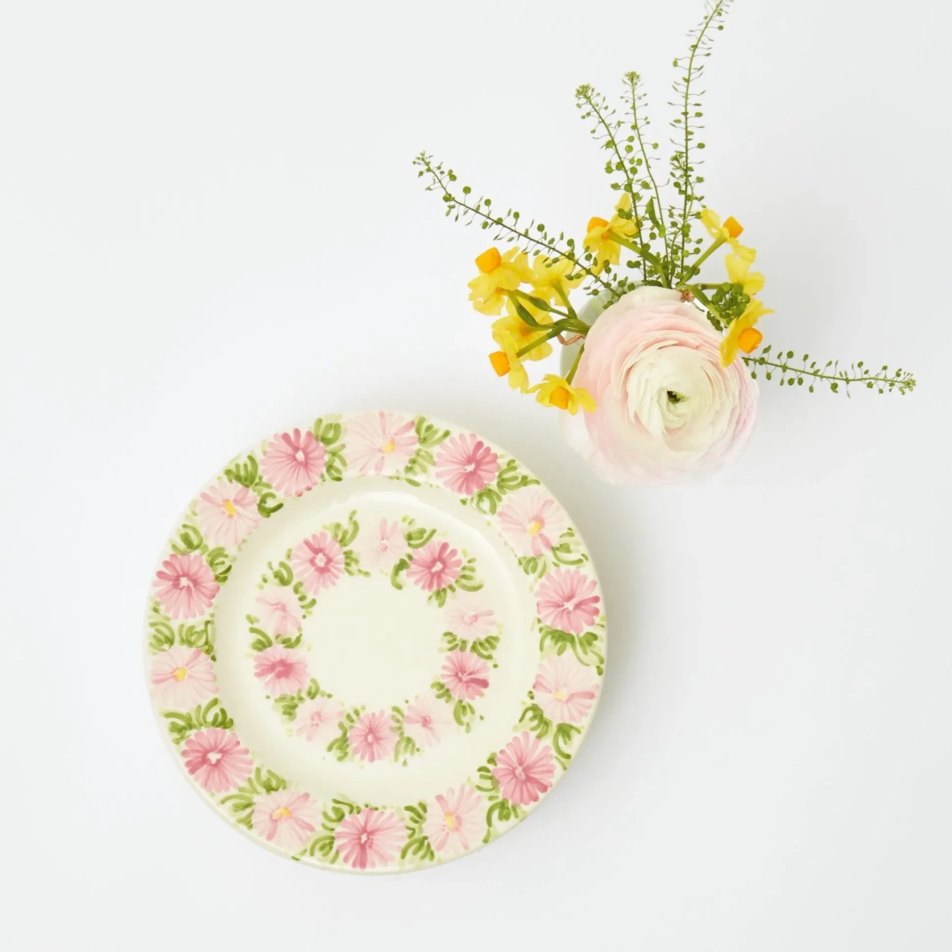 Dahlia Garland Starter Plate