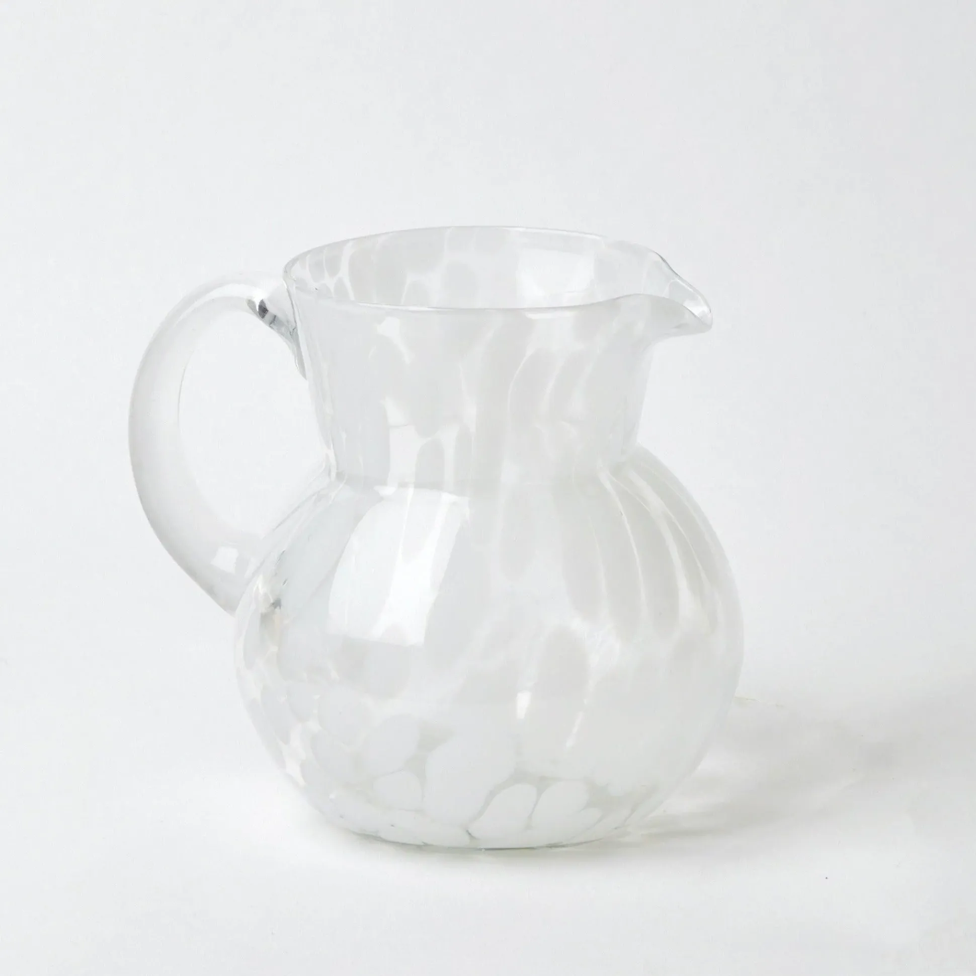 Dappled White Water Jug