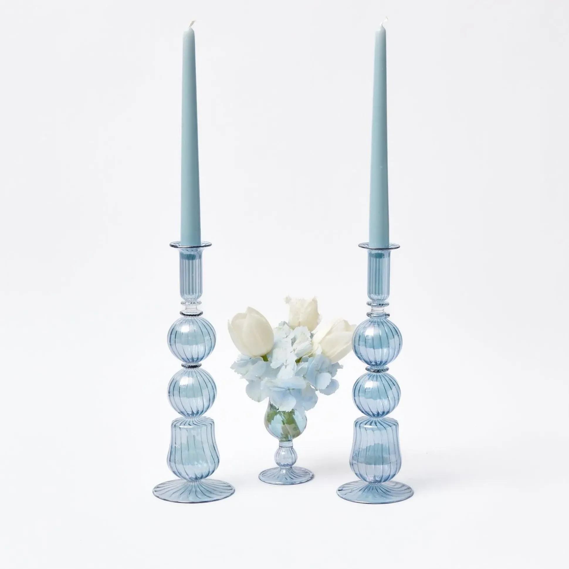 Delphine Candle Holder & Vase Set