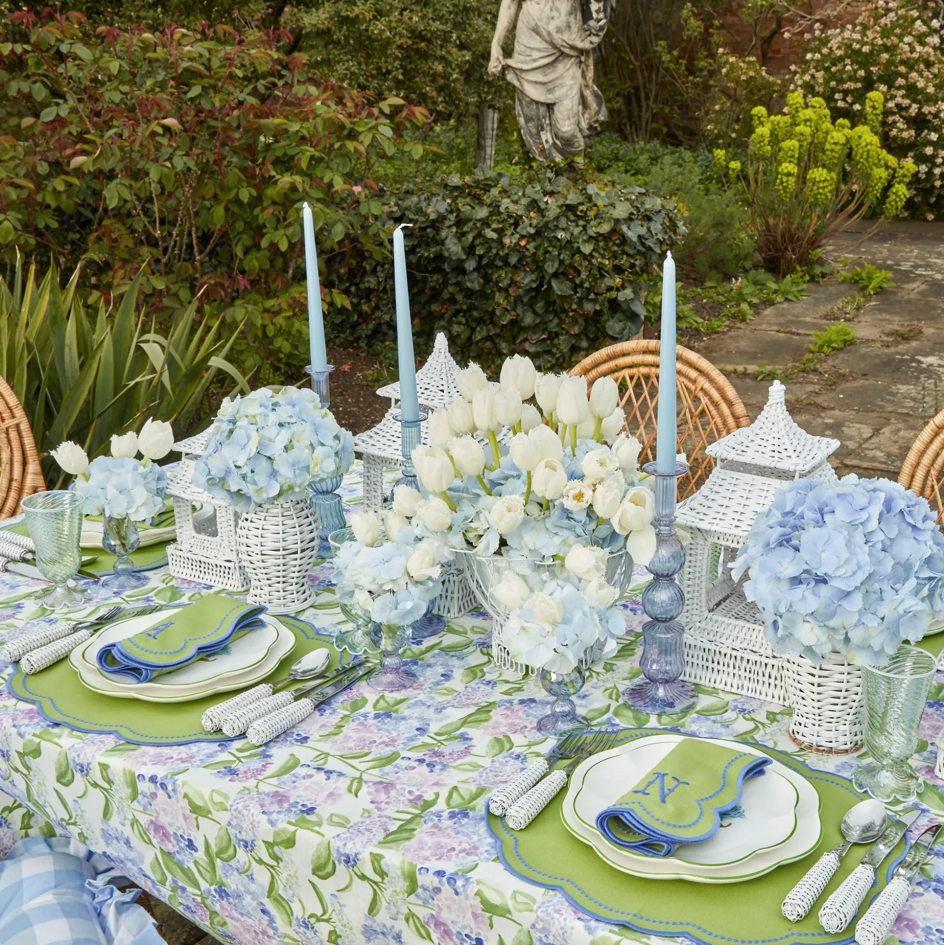 Delphine Candle Holder & Vase Set