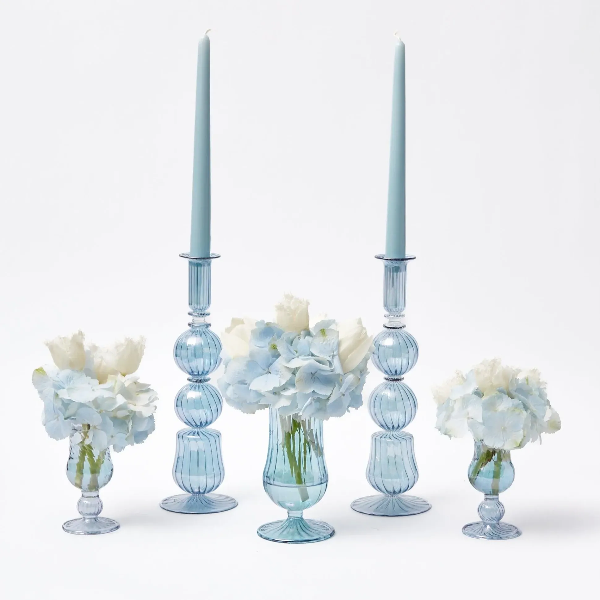 Delphine Candle Holder & Vase Set