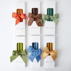 Dusty Green Candles (Set Of 8)