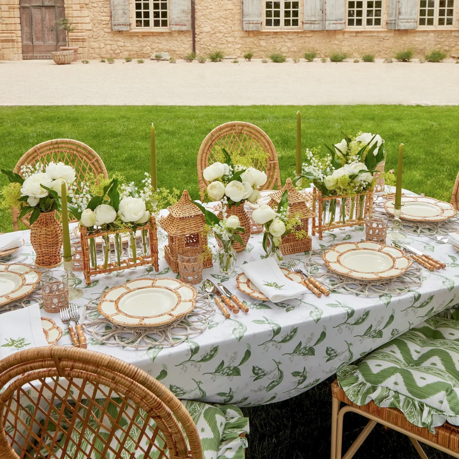 Eden Green Candle Set (Apple Green)