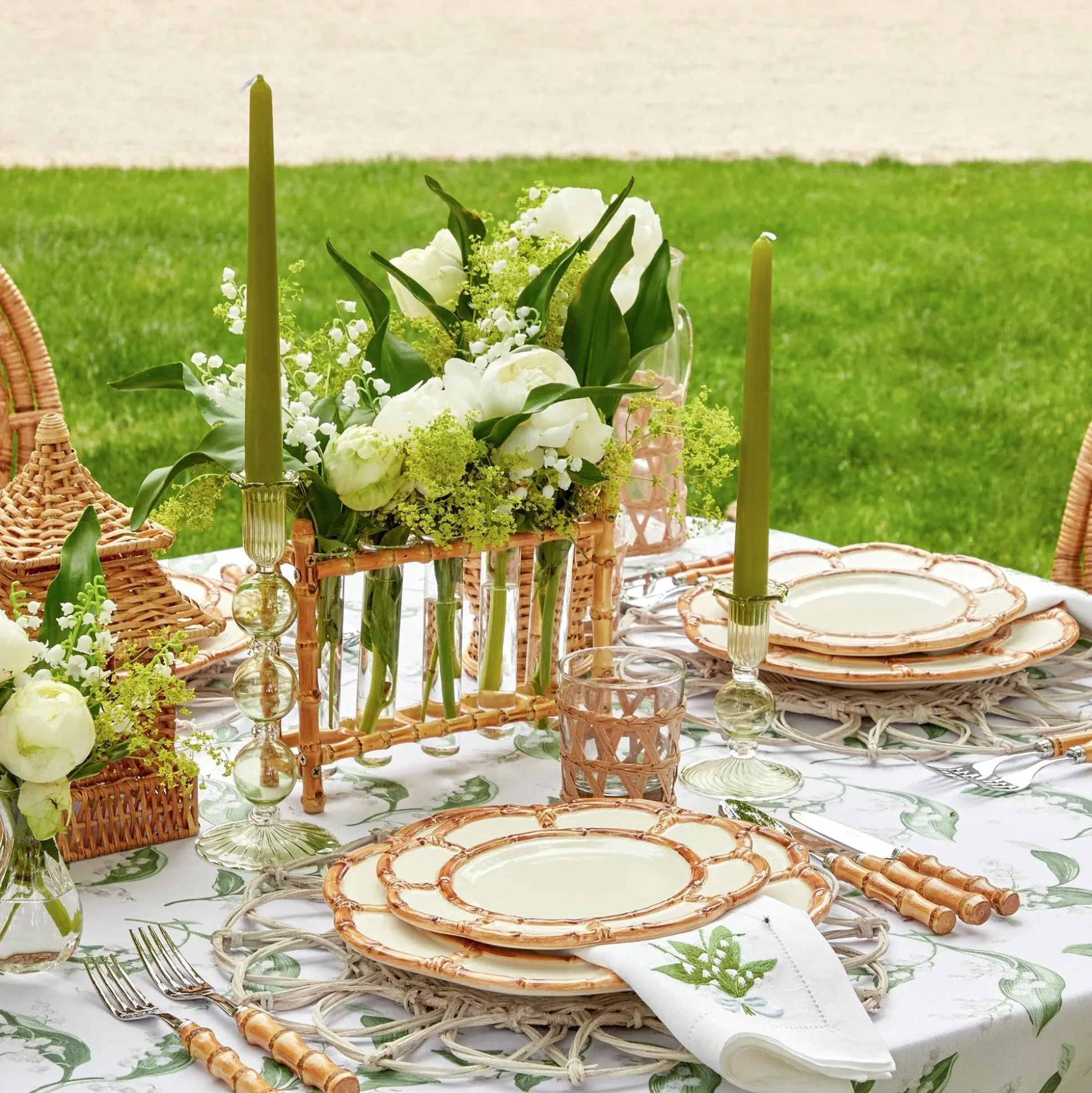 Eden Green Candle Set (Apple Green)