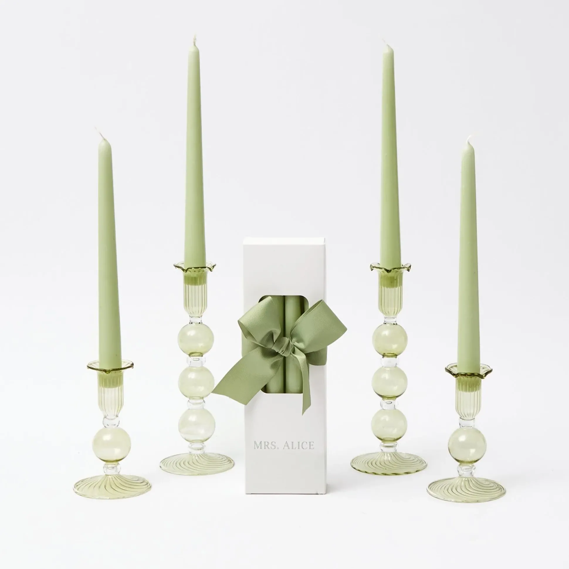 Eden Green Candle Set (Spring Green)