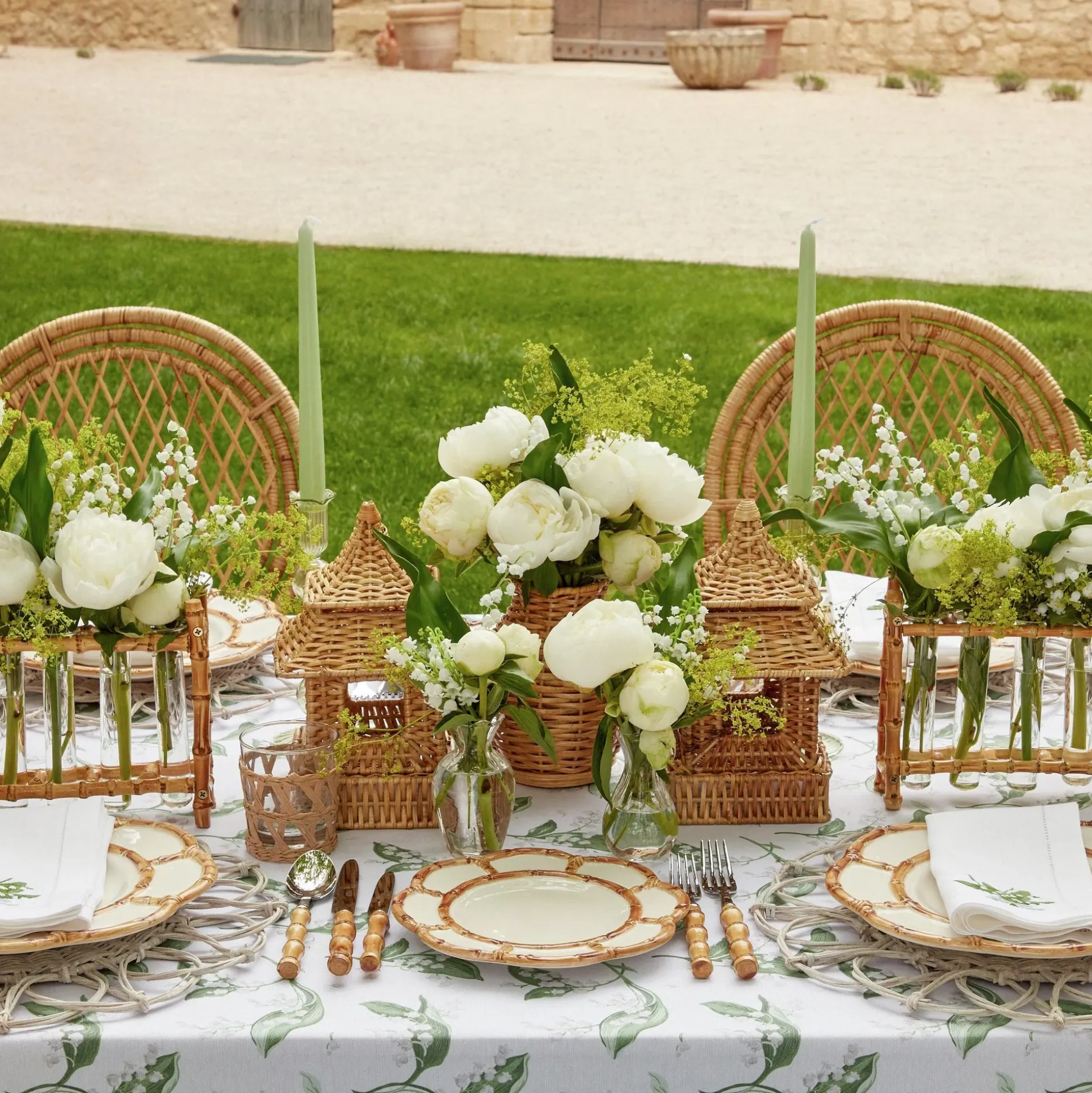 Eden Green Candle Set (Spring Green)