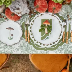 Edie Moss Green Napkins (Set Of 4)