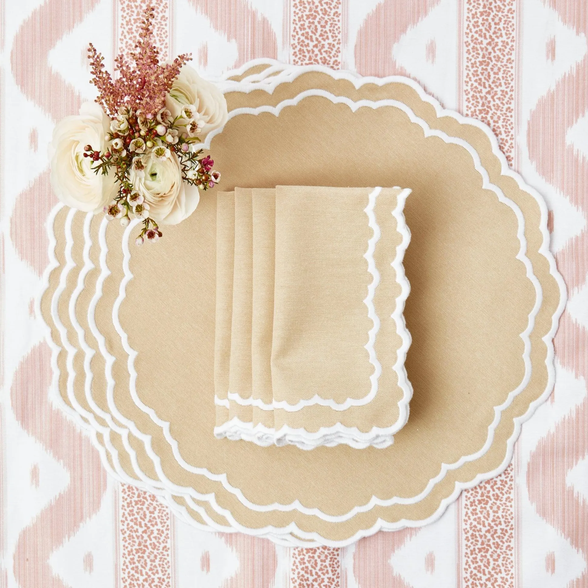 Edith Sand Napkins (Set Of 4)