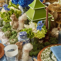 Elise Small Amber Candle Holder (Pair)