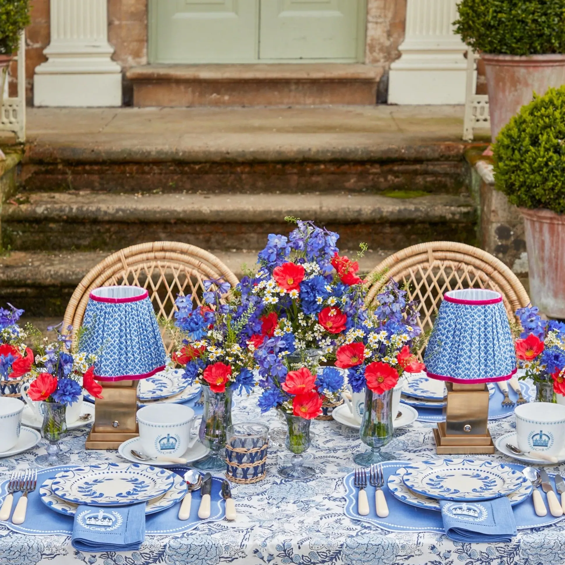 Elizabeth Garland Starter Plates (Set Of 4)