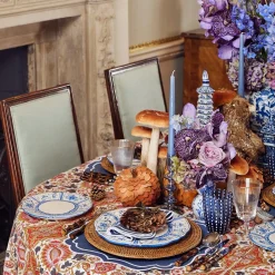 Elodie Blue Candle Holder Set