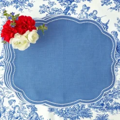Eloise Blue Placemats (Set Of 4)