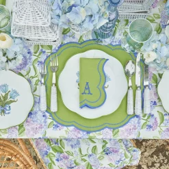 Eloise Green And Blue Placemats & Napkins (Set Of 4)