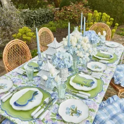 Eloise Green And Blue Placemats & Napkins (Set Of 4)
