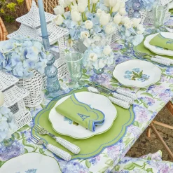 Eloise Green And Blue Placemats & Napkins (Set Of 4)