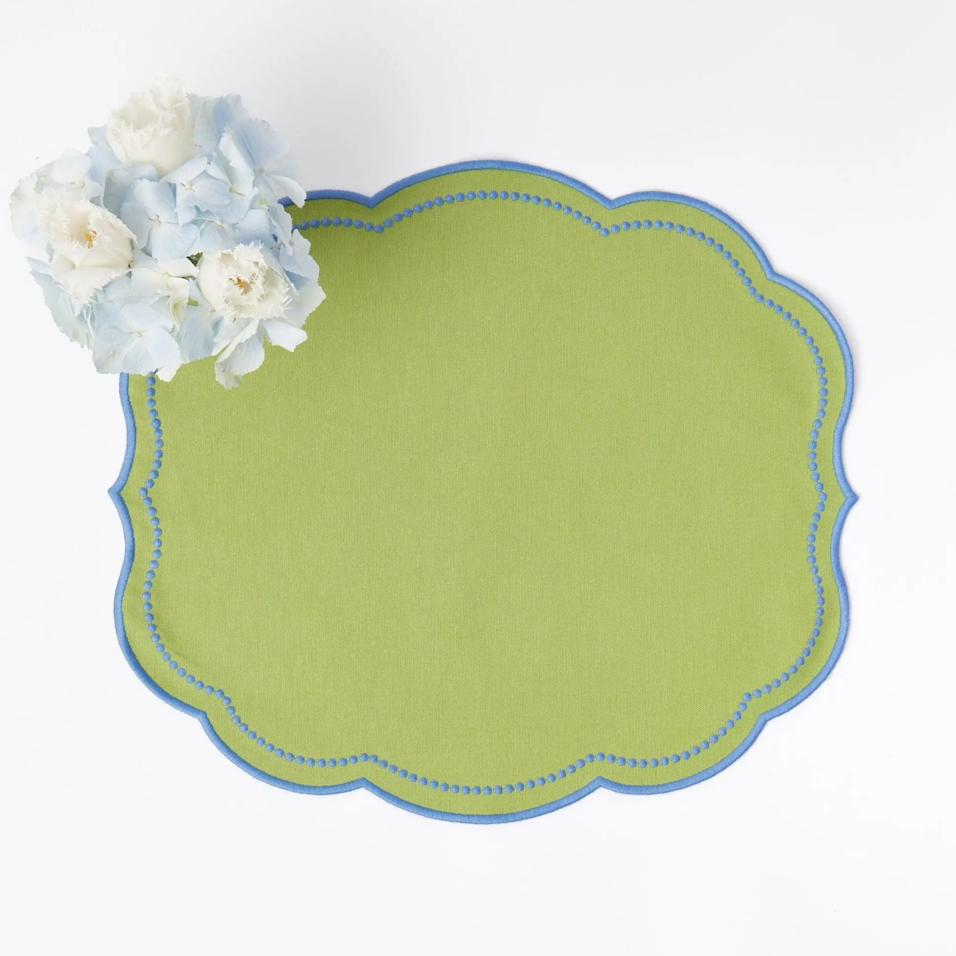 Eloise Green And Blue Placemats & Napkins (Set Of 4)