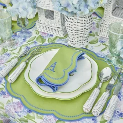 Eloise Green And Blue Placemats (Set Of 4)