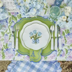 Eloise Green And Blue Placemats (Set Of 4)