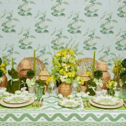 Emerald Hobnail Glasses (Set Of 6)