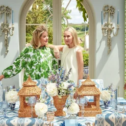 Extra Large Natural Rattan Pagoda Lantern