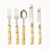 Faux Bamboo Cutlery (5 Piece)