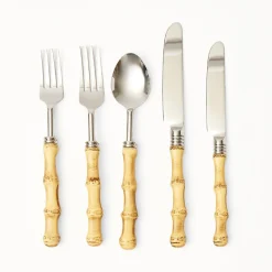 Faux Bamboo Cutlery (5 Piece)