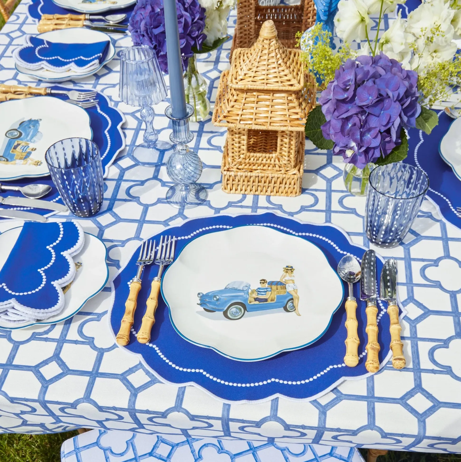 Fiat Jolly Dinner & Starter Plates (Set Of 8)