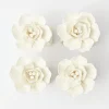 Fiore Porcelain Napkin Rings (Set Of 4)